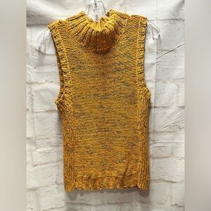 Anthropologie women’s sleeveless‎ cowl neck sweater size Medium